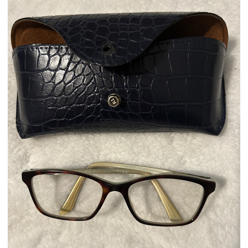 Ralph Lauren RA7044 601 Eyeglasses Frames Burgundy Tortoise 52-16-135 With Case